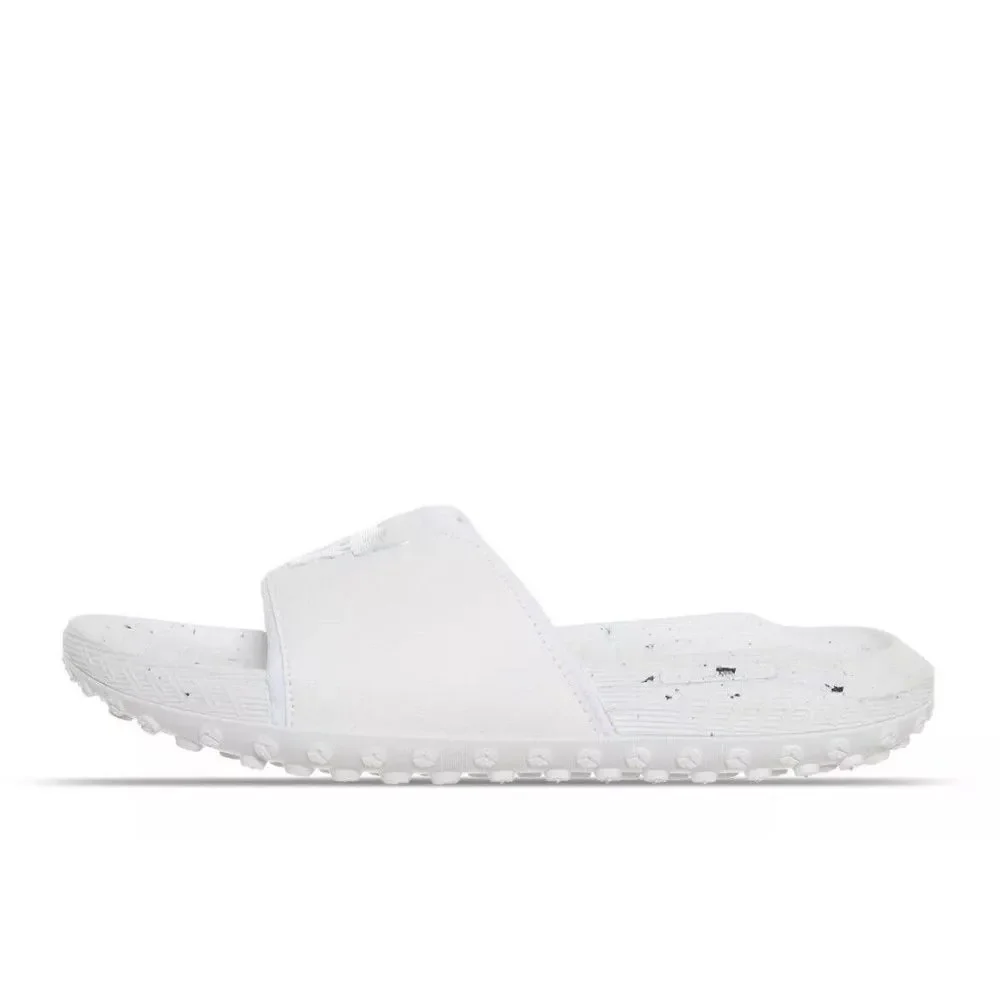 Under Amour Project Rock Slide Sandals‎ White Men's Size 8 3023762 101